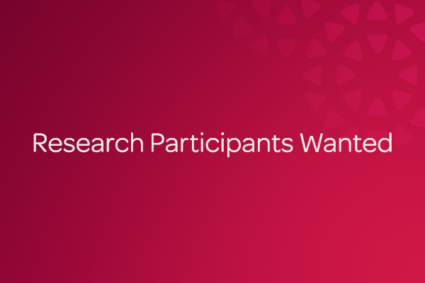 Research Participants Wanted 